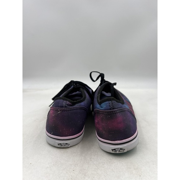 Vans Shoes Womens Size 9.5 Galaxy Print Blue Purple Low Top Lace Up Skate - Picture 3 of 11